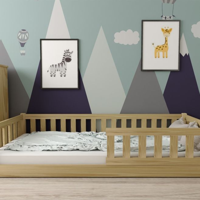 Spolehněte se na dětské postele z masivu.